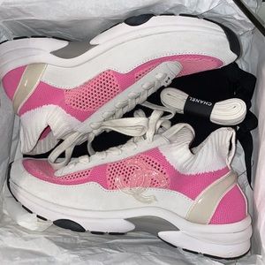 SOLD! Worn twice Chanel sneakers